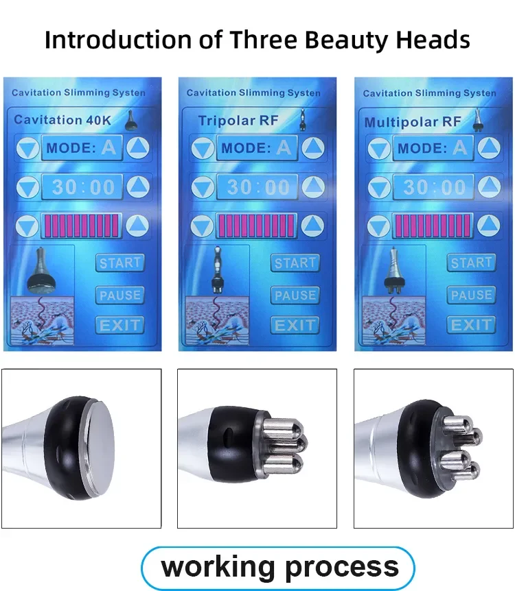 3 in1 40K Ultrasonic Cavitation Machine Body Slimming Massager RF Weight Loss Beauty Skin Tighten Lift Skin Rejuvenation (shippe 3 in1 40K Ultrasonic Cavitation Machine Body Slimming Massager RF Weight Loss Beauty Skin Tighten Lift Skin Rejuvenation (shippe